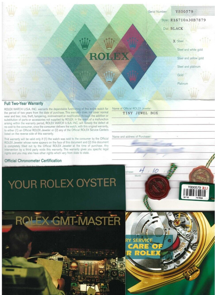 Rolex GMT Master II 16710